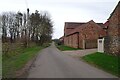 Passing Clareton Farm in Coneythorpe and Clareton