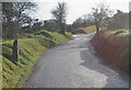 Old Milestone near Pennycomequick, Whitchurch parish in PL19 9LB