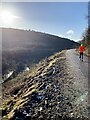 Jogging above the Afan valley in SA12 9SP