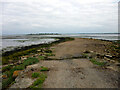 Start of tidal causeway to Osea Island in Heybridge East Ward