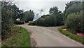 Road Junction at Upper Ludstock House in HR8 2LF