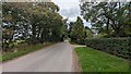 Lane beside Woodfield House in SY4 4BU