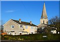 Houses and Spire, Aston in OX18 2FS