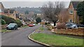 Looking across the Bourne Valley from Westfield Close in SP1 1RR