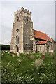 Thompson church and graveyard in IP24 1PP