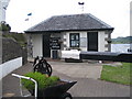 Crinan Canal sea lock office in PA31 8SS