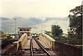 Banavie - railway swing bridge and signalbox in PH33 7NG