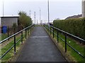 Path to Edinbarnet Primary School in G81 5BY