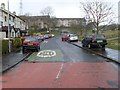 A very wet Douglas Muir Road in G81 5BY