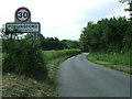 Entering Poslingford in CO10 8DQ