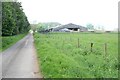 Road leading past a Byre near West Ditchburn in Eglingham