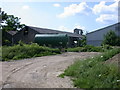 Farm buildings beside Icknield Way in SG8 7NS