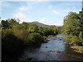 The Usk from Llangynidr Bridge (Tor Y Foel in the distance) in NP8 1NQ