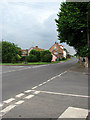 View west along the A149 in Brancaster