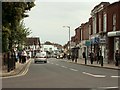 Maldon's High Street, viewed from Market Hill in CM9 4NU