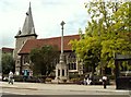 All Saints church and war memorial in CM9 5QJ