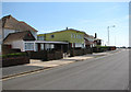 View south along Cliff Parade (B1161) in PE36 6BN