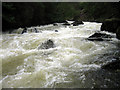 High water in the Aberglaslyn Gorge in LL55 4YG