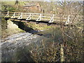 River Severn, Colonels timber farm access bridge in SY18 6NB