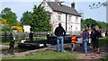 Passing through the lock in ST18 0UL