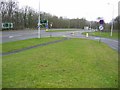 Road junction near Whalley in BB7 9DS