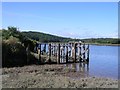 Hook colliery quay from footpath in SA62 4LT