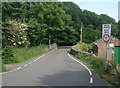 Road bridge at Coytrahen in Pen-y-bont ar Ogwr - Bridgend