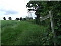 Footpath to the pylons in PE32 2EH