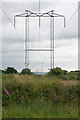 Powerlines over Baldhu in TR3 6EG