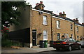 The corner of Thornville Street and Oscar Street, Deptford in SE10 8PD