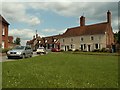The small village green at Stoke-by-Nayland in Stoke-by-Nayland