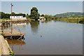 The River Avon at Twyning (Fleet Inn) in GL20 6FL