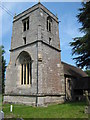 Tower of Naunton Beauchamp Church in WR10 2LJ