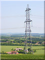 Glebe Farm and pylon, Broadmayne in DT2 8EP