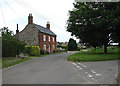 View east along Thursford Road in Great Snoring