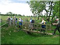 Footbridge over Dinley Burn in NE48 3HP