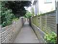 Mid section of King George's Community Path in PO22 7LT