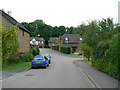 Looking along Heritage Park in RG22 4FS