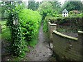 Footpath behind Brundall in NR13 5PA