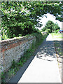 Footpath leading north in NR29 3AB