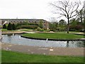 Part of the Millennium Garden, University of Nottingham in NG7 2QD