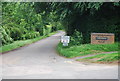 Entrance to Parkfield in TN15 0HX