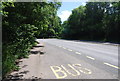 The A25, Oldbury Woods in TN15 9AX