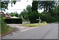 Road junction on Ightham Common in TN15 0NJ