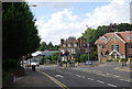 Traffic lights & road junction, London Rd, Sevenoaks in TN13 1DD