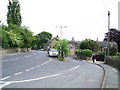 Junction of Fenay Lane and St Helens Gate, Almondbury in HD4 6SH