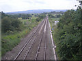 The railway line to Church Stretton in SY5 7BU