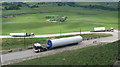 Last Turbine Tower Section Delivery to Scout Moor in BL0 0RN