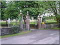 Entrance to Cefn-y-Parc Cemetery, Penygawsi in CF72 8BG
