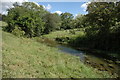 A tributary of the River Avon near Tetbury in GL8 8PJ